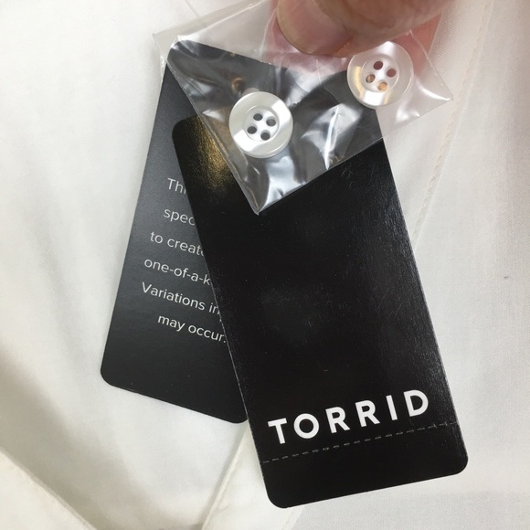 Torrid Blue Dip Dye Challis Ombré Dolman Blouse Top Dolman Fit NEW Women’s Sz 4X - Picture 10 of 15